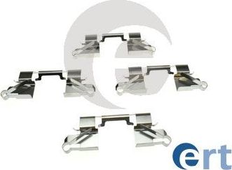 КОМПЛЕКТ МОНТАЖНЫЙ ТОРМОЗНЫХ КОЛОДОК ERT. Артикул 420243
