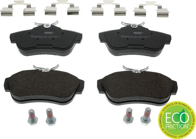 Тормозные колодки Ferodo Premier Eco Friction. Артикул FVR1772