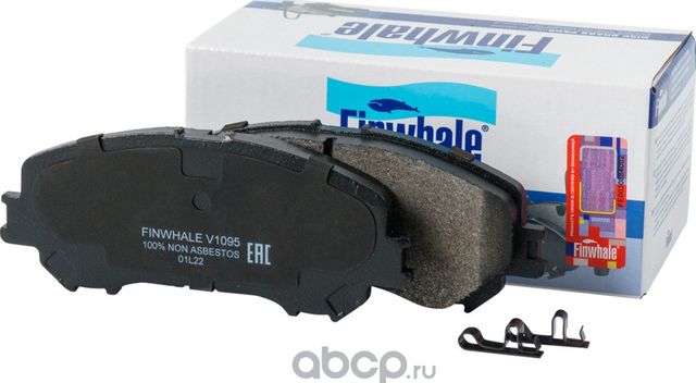 Колодки тормозные NISSAN QASHQAI /X-TRAIL 14- передние (Finwhale). Артикул V1095