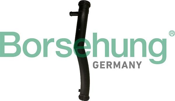 Патрубок радиатора (системы охлаждения) Borsehung для Skoda Rapid I 2012-2015. Артикул B19082