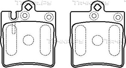 Тормозные колодки HSB. Артикул HP9534