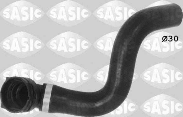 Патрубок радиатора (системы охлаждения) Sasic левый нижний для Alfa Romeo MiTo I 2008-2010. Артикул 3406209