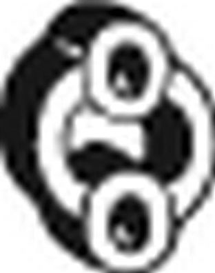 Кронштейн глушителя Bosal (Бельгия). Артикул 255-097