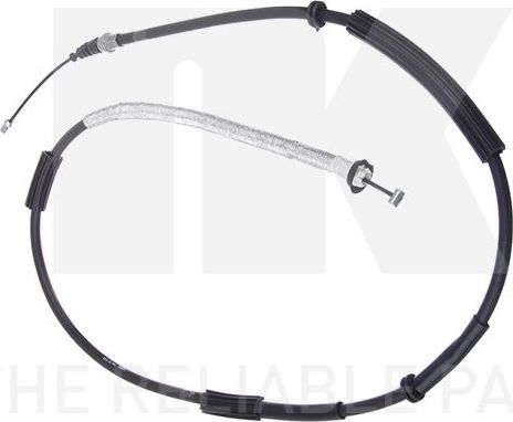 Трос ручника (тросик ручного тормоза) NK. Артикул 9023143