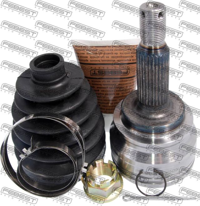 Шрус наружный (граната) Febest передний для Mitsubishi Lancer X 2008-2017. Артикул 0410-CY34