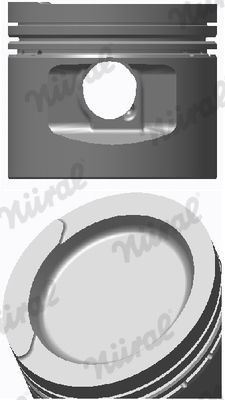 Поршневая група Nural. Артикул 87-501800-20