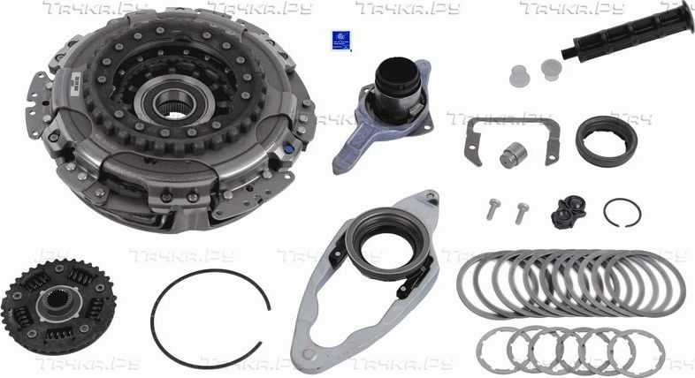 Сцепление (комплект) SACHS DCT для Volkswagen Touran II 2010-2011. Артикул 3000 943 002