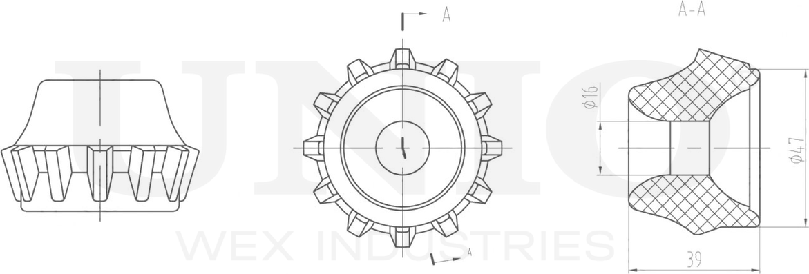 Опора амортизационной стойки (Unio). Артикул RMP-13008
