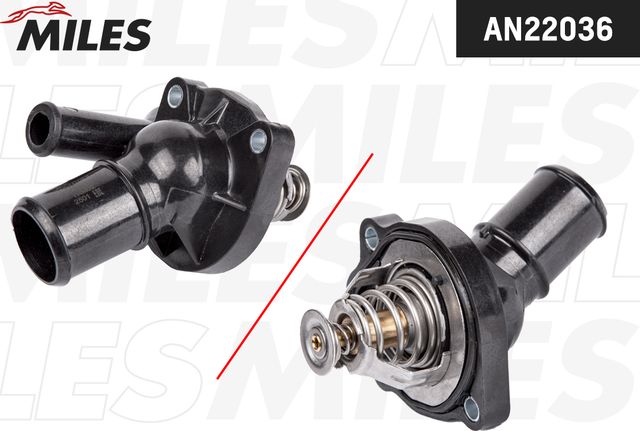 Термостат Miles для Ford S-MAX I 2007-2014. Артикул AN22036