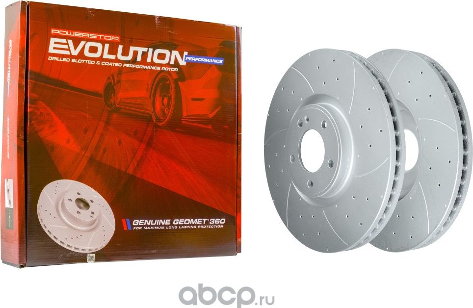 ДИСК ТОРМОЗНОЙ ПЕРЕДНИЙ Mercedes G63 2018+ **Склад Масла (Powerstop). Артикул CBR6502