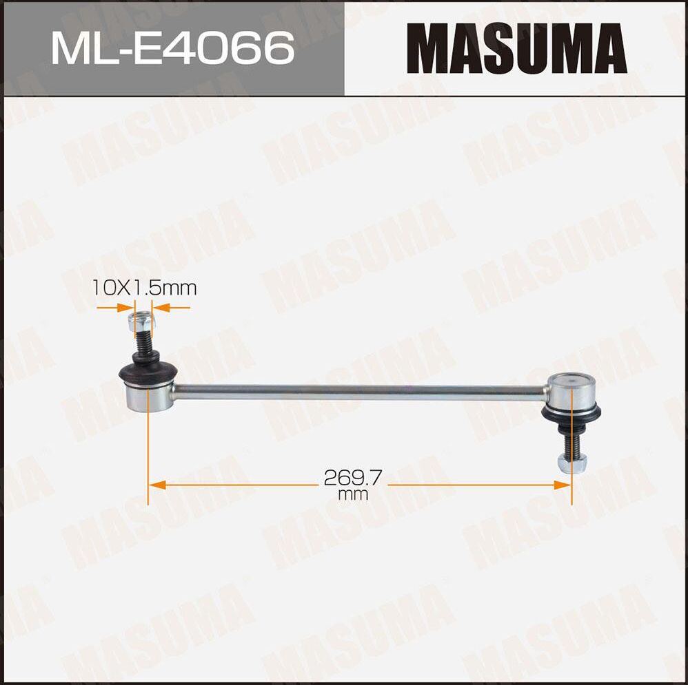 Стойка стабилизатора (линк) MASUMA front SKODA RAPID 18. Артикул MLE4066