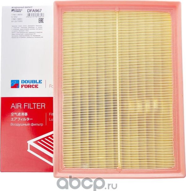 Фильтр воздушный (Double Force). Артикул DFA967