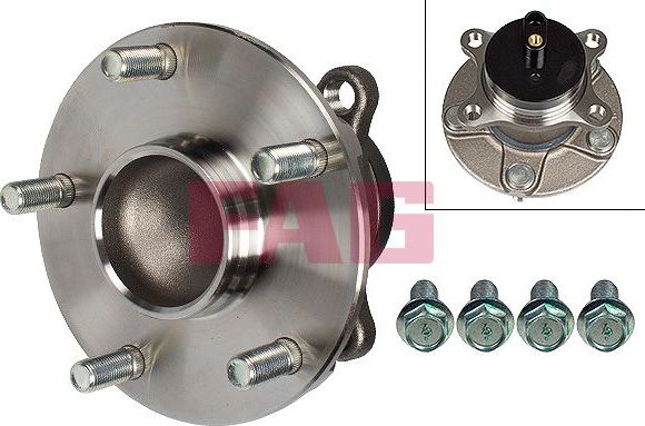 Ступичный подшипник (комплект) Fag задний для Suzuki SX4 I (Classic) 2006-2015. Артикул 713 6237 00