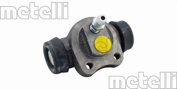 Тормозной цилиндр Metelli (Чугун) задний для Opel Corsa A 1982-1989. Артикул 04-0186