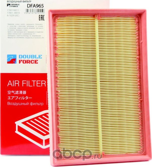 Фильтр воздушный (Double Force). Артикул DFA965
