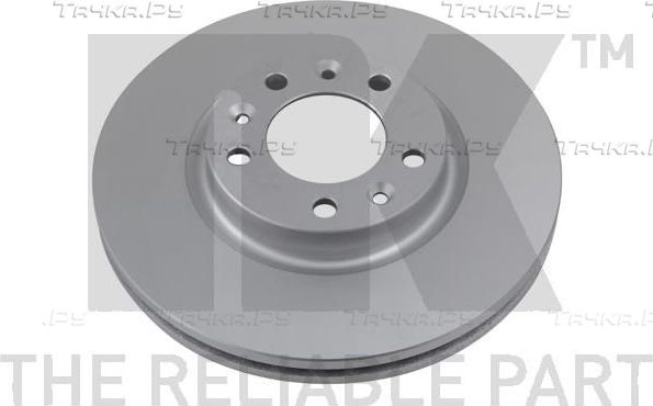 Тормозной диск NK передний для Peugeot 508 I 2010-2018. Артикул 313741
