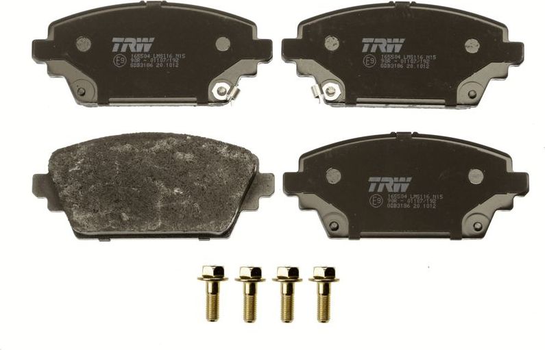 Тормозные колодки TRW COTEC. Артикул GDB3186