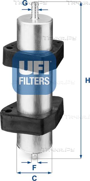 Топливный фильтр UFI для Audi S5 II (F5) 2021-2026. Артикул 31.920.00