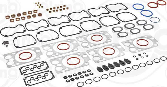 Комплект прокладок ГБЦ Elring для Volvo  F10 1982-1995. Артикул 571.220