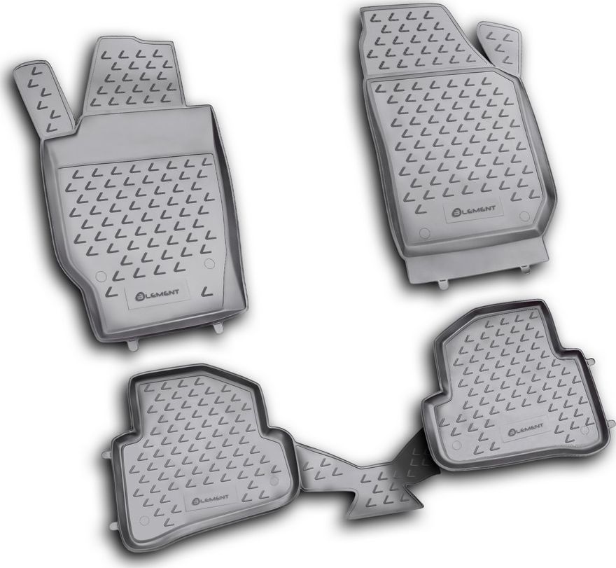 Коврики Element для салона Skoda Fabia II 2007-2014. Артикул NLC.45.06.210kh