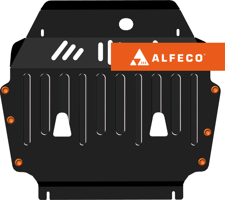 Защита Alfeco для картера и КПП Volvo XC90 I 2002-2014. Артикул ALF.27.11