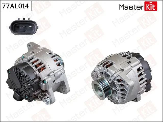 Генератор HYUNDAI SOLARIS, KIA CEED/RIO 110A (Master KIT) Master KIT. Артикул 77AL014