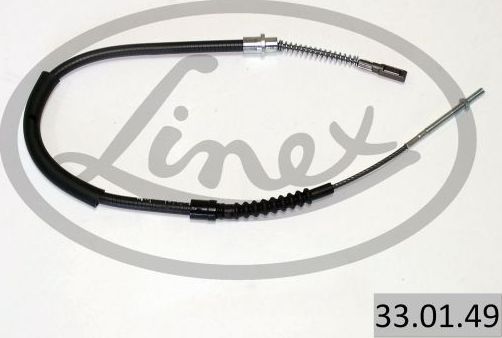 Трос ручника (тросик ручного тормоза) Linex. Артикул 33.01.49