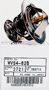 Термостат 82°С (d=54/44mm  h=34mm) без прокладки (Tama). Артикул wv54-82b