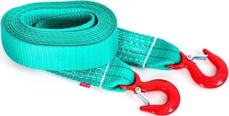 Ремень буксировочный Tplus 6/9 т 4.5 м (авто до 3 т) Крюк/Крюк, с сумкой. Артикул T016841