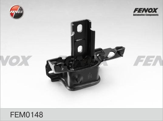 Подушка (опора) двигателя Fenox передняя левая для Mazda 2 II (DE) 2007-2015. Артикул FEM0148