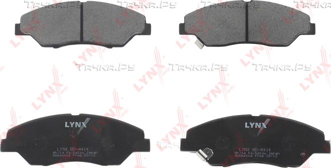 Тормозные колодки LYNXauto. Артикул BD-4414