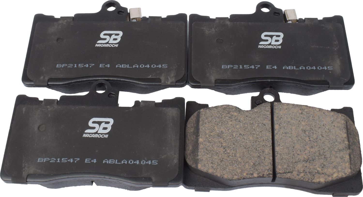 Колодки тормозные дисковые передние к-т LEXUS GS 3.0 2005 - 2011  LEXUS GS 3.5 2012 - по наст. время (SB Nagamochi). Артикул bp21547
