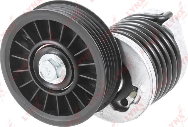 Натяжной ролик (натяжитель) приводного клинового зубчатого ремня LYNXauto. Артикул PT-3164