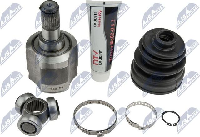 Шрус внутренний (граната) NTY задний для Hyundai Santa Fe I 2001-2006. Артикул NPW-HY-531