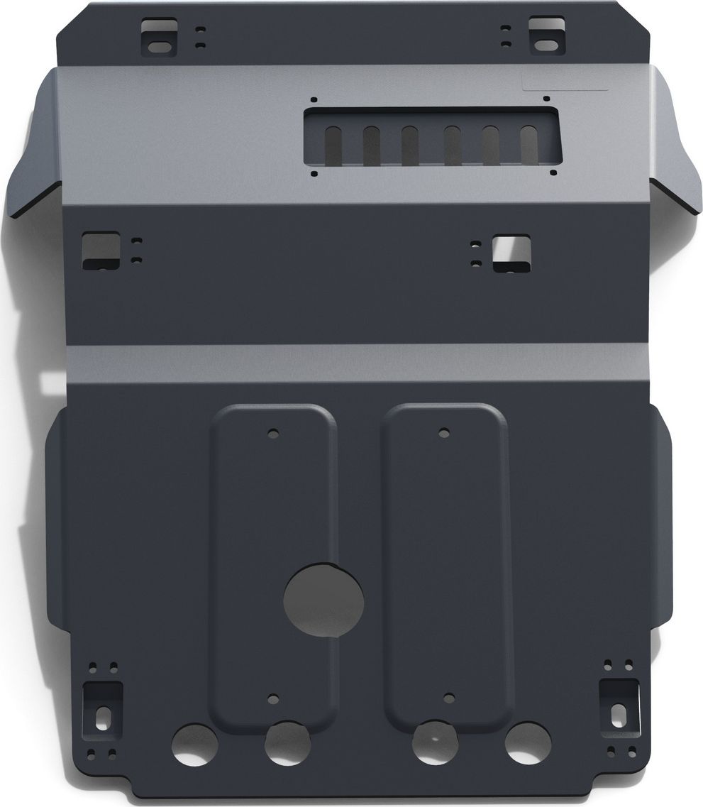 Защита АвтоБРОНЯ для картера Toyota Land Cruiser Prado 120 2002-2009. Артикул 1.05731.1