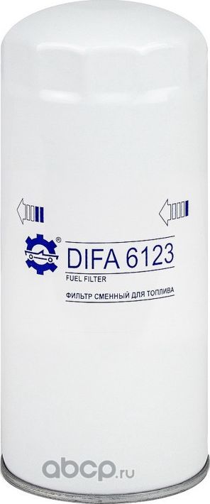 Фильтр сменный длятоплива DIFA6123,RENAULT Kerax,Magnum,PremiumDistribution/Rout Difa. Артикул DIFA6123