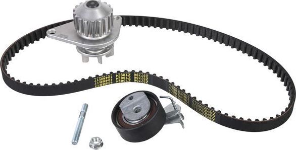 Помпа (водяной насос) с комплектом ремня ГРМ Zentparts. Артикул Z37706