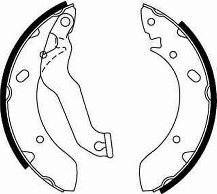 Тормозные колодки TRW. Артикул GS8569