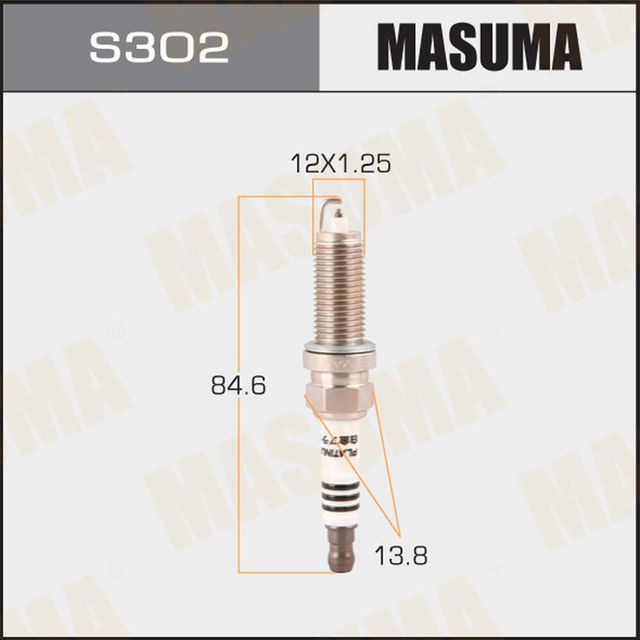 Свеча зажигания Masuma. Артикул S302P