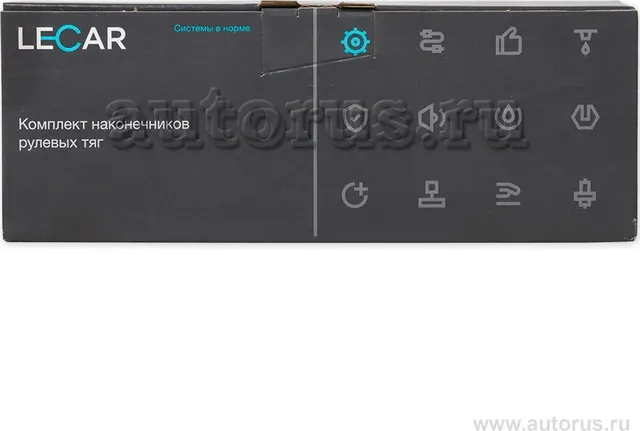 Наконечник рул 2101-07 внутр длин (к-т) (LECAR) фирм.упак LECAR!!!!. Артикул LECAR010030102