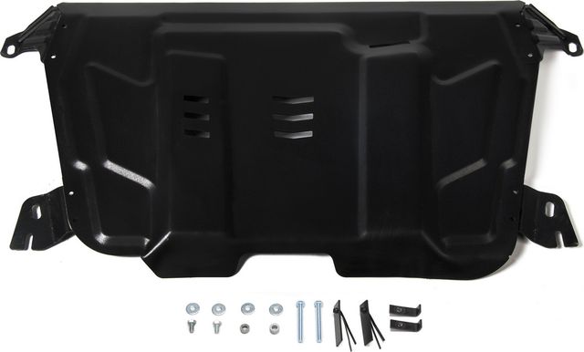 Защита АвтоБРОНЯ для картера и КПП Lexus RX 350/200t/450h 2015-2022. Артикул 111.09519.1