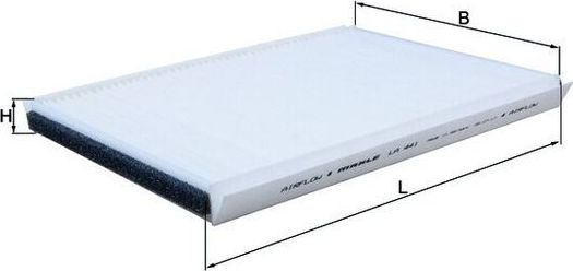 Салонный фильтр Mahle-Knecht. Артикул LA 441