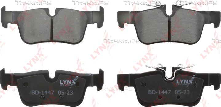 Тормозные колодки LYNXauto задние для BMW X1 II (F48) 2014-2026. Артикул BD-1447