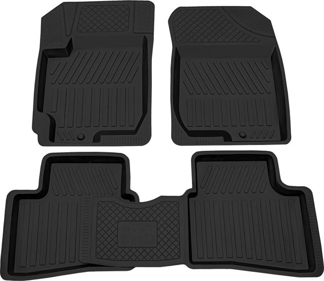 Коврики Rezkon резиновые для салона Kia Ceed I 2006-2012. Артикул 1021005100