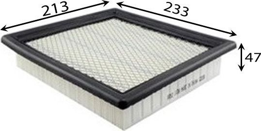 Воздушный фильтр JS Asakashi. Артикул A53003