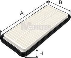 Воздушный фильтр MFilter. Артикул K 7149