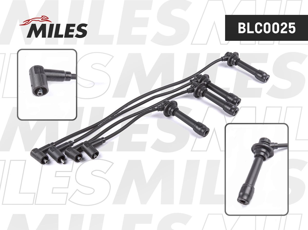 Высоковольтные провода (провода зажигания) (комплект) Miles. Артикул BLC0025