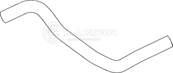 Патрубок радиатора (системы охлаждения) Luzar (EPDM (Этилен-пропиленовый каучук)) для Nissan Almera Classic I 2006-2013. Артикул LPK 14012