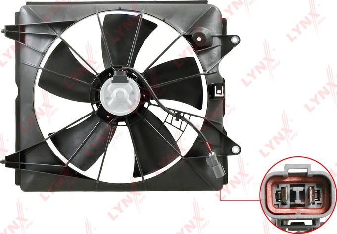 Вентилятор радиатора двигателя LYNXauto. Артикул RF-1109