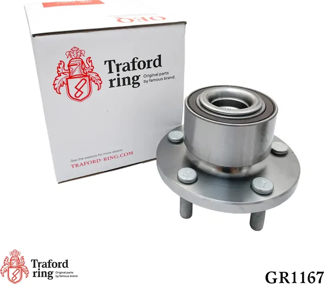 Ступица Ford Mondeo IV (07-) (перед. в сборе с подшип.) (Traford Ring). Артикул GR1167